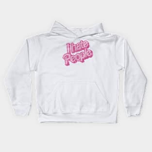 I Hate People Vintage Kids Hoodie